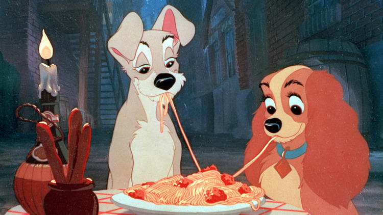 Lady and the Tramp 1955, directed by Hamilton Luske, Clyde Geronimi and  Wilfred Jackson