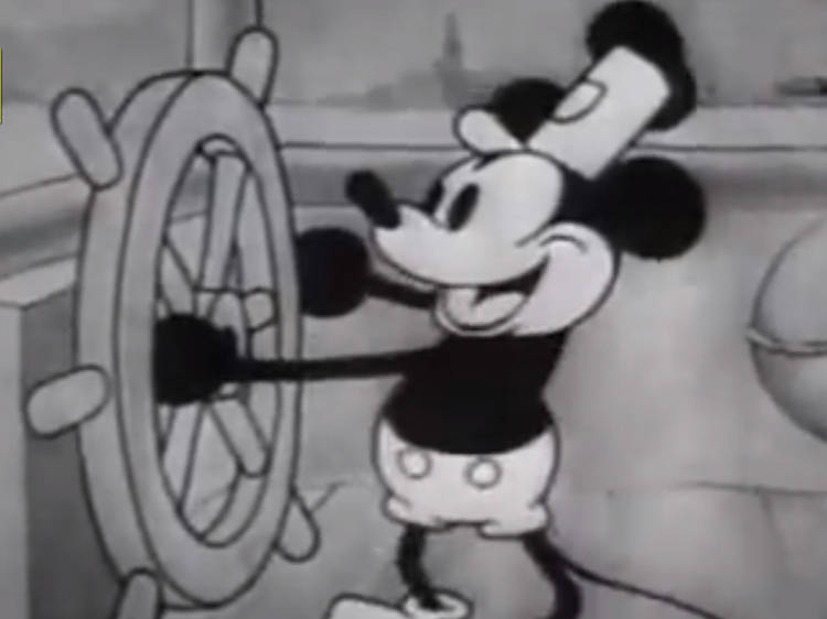 “Steamboat Willie” (Walt Disney, 1928)