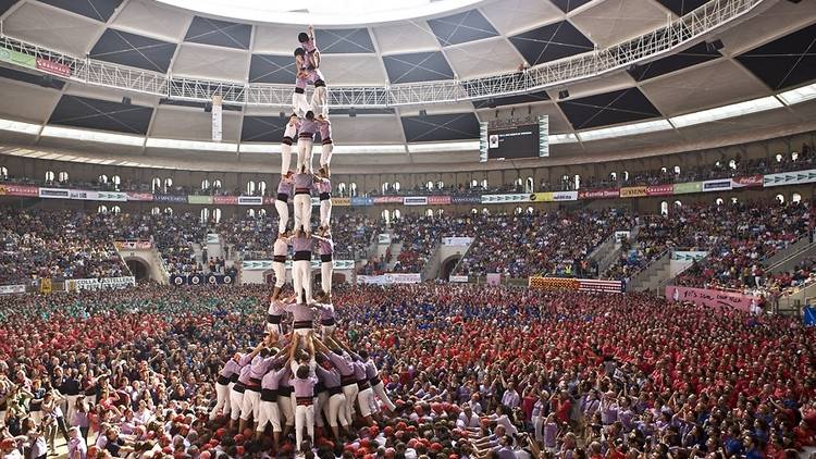 Concurs de Castells in Tarragona 