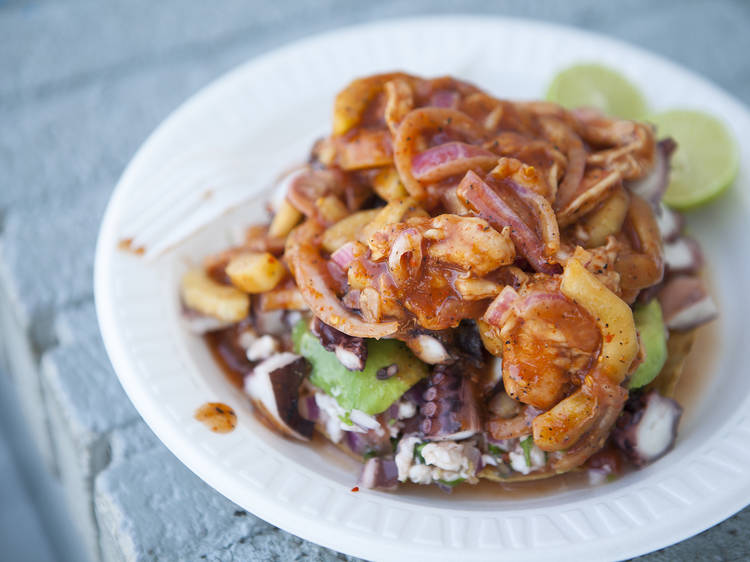 Best street food: Mariscos Jalisco