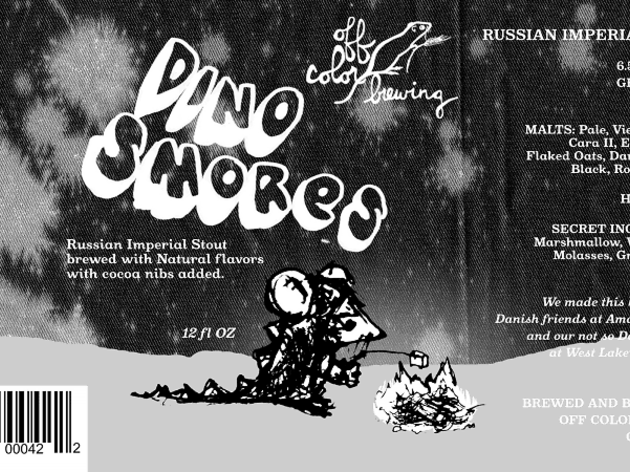 Dino S'mores is a new beer from Off Color Brewing.