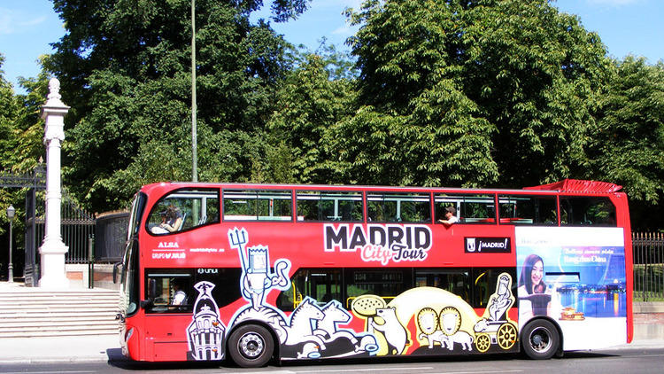 Bus turístico Hop On Hop Off Madrid City Tour