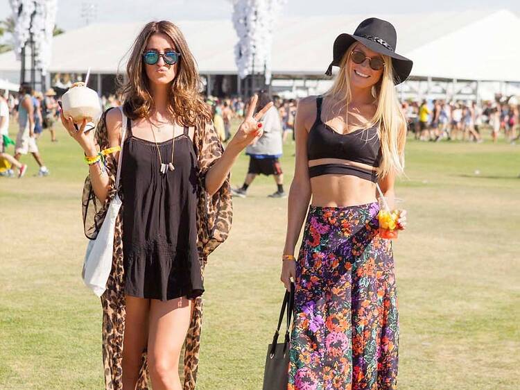 Coachella 2014 street style