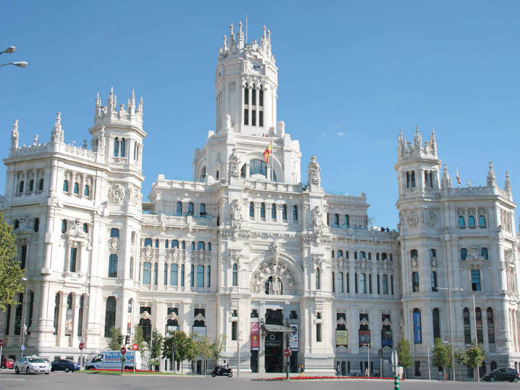 Flipar con las vistas desde la terraza mirador de CentroCentro Cibeles