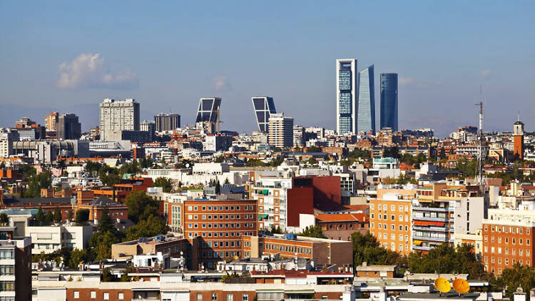 Skyline de Madrid