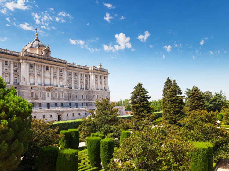 Feel like royalty: Jardines de Sabatini