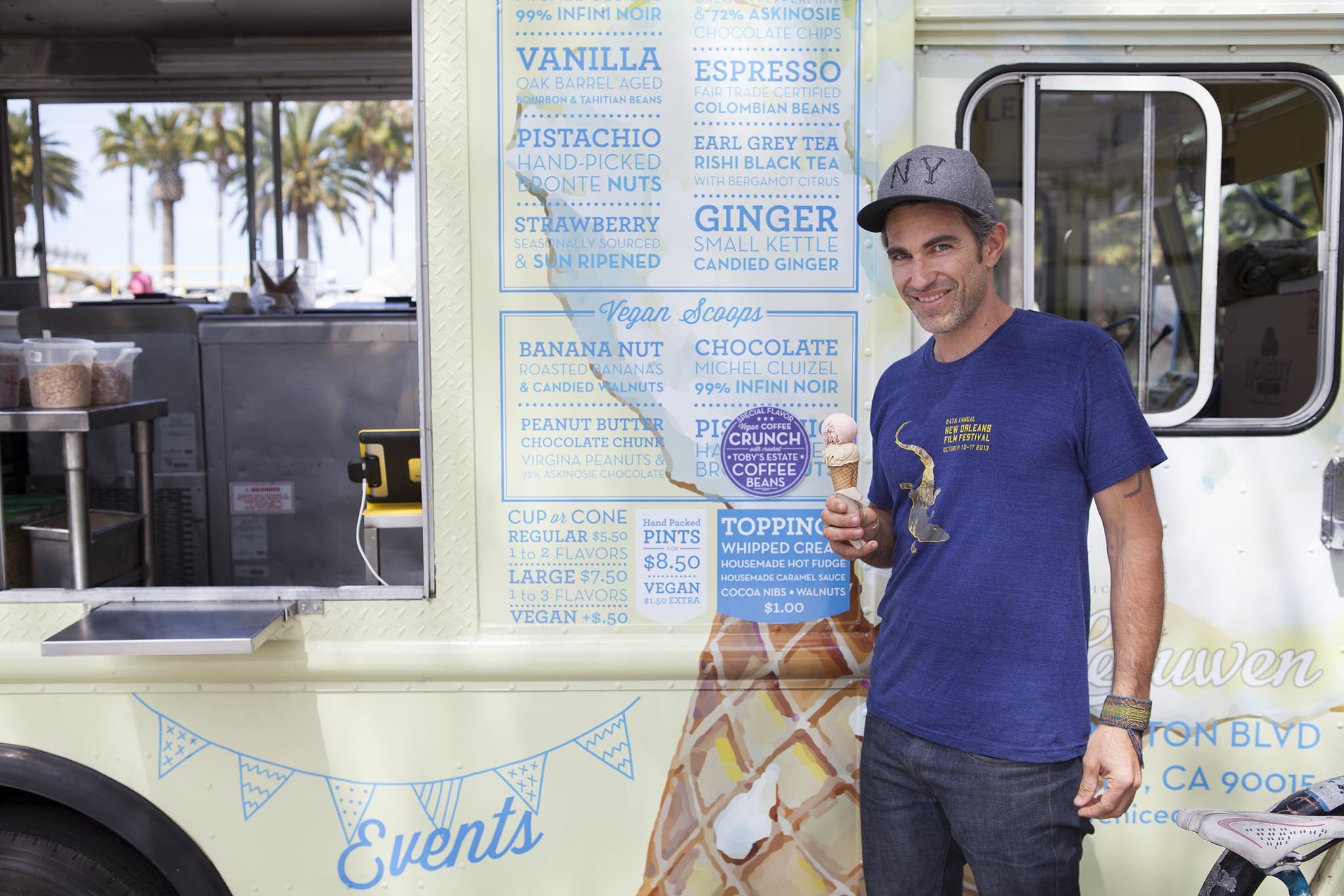 VL x US Open T-Shirt  Van Leeuwen Ice Cream