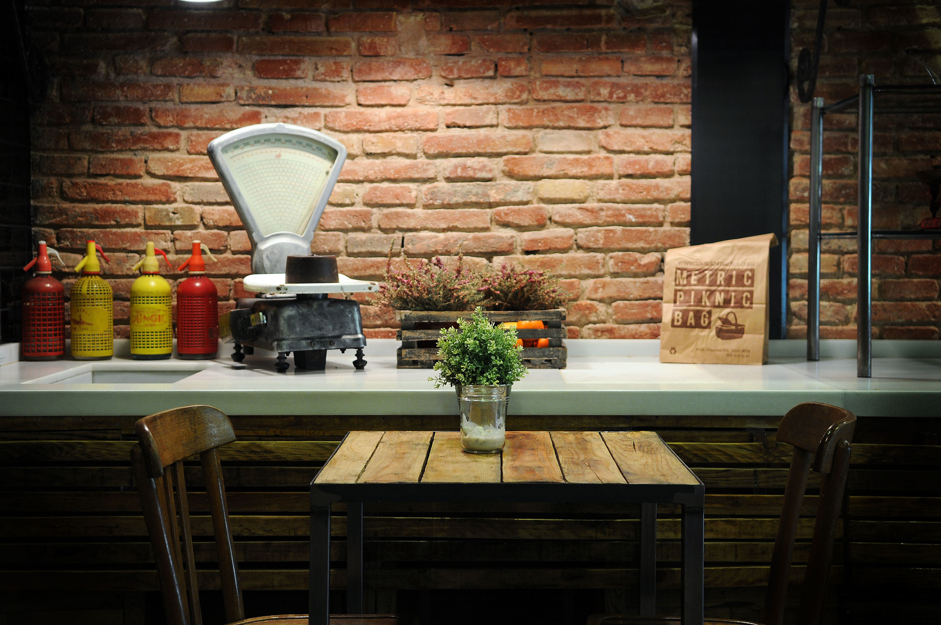 Metric Market Restaurants in Les Corts, Barcelona