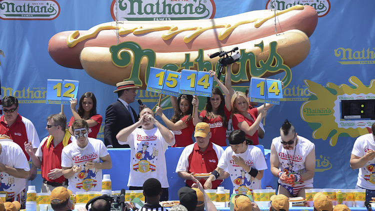 Nathan's Famous Fourth of July International Hot Dog Eating Contest