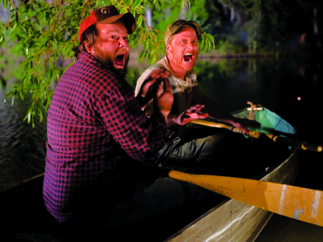 Tyler Labine and Alan Tudyk in Tucker & Dale vs. Evil