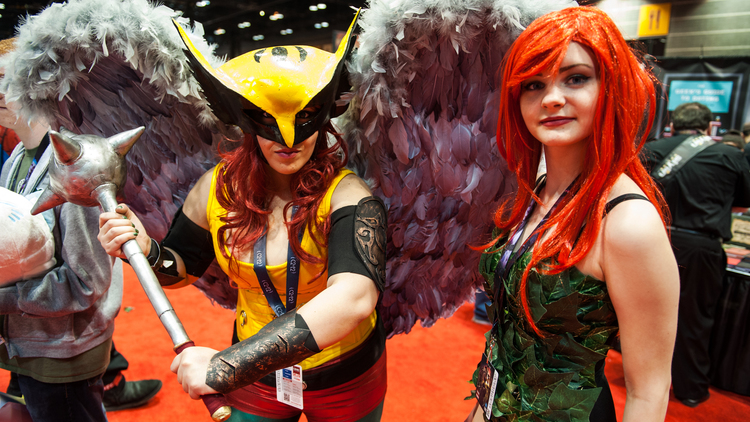 Costumed attendees flock to McCormick Place for the Chicago Comic and Entertainment Expo (C2E2).