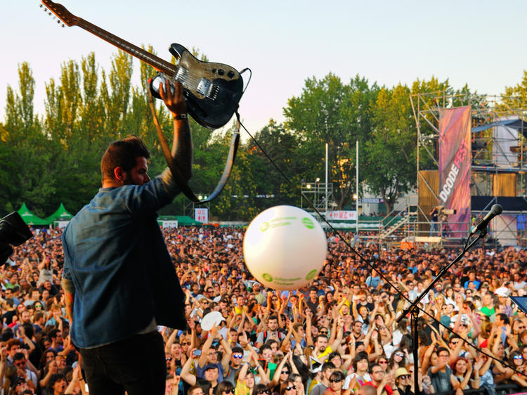 Ve a un festival de música