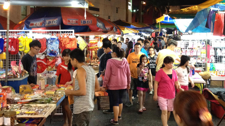 Taman Segar night market