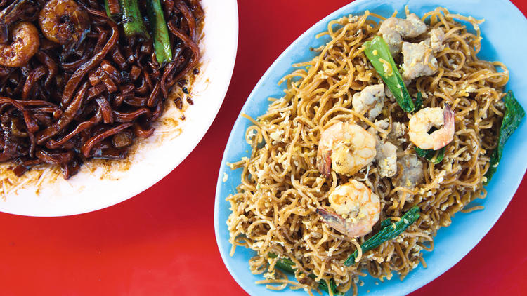 Gui Hua-style fried yee mee at Su Noodle House