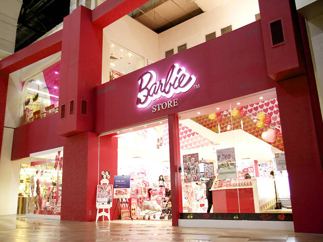 barbie shopping house