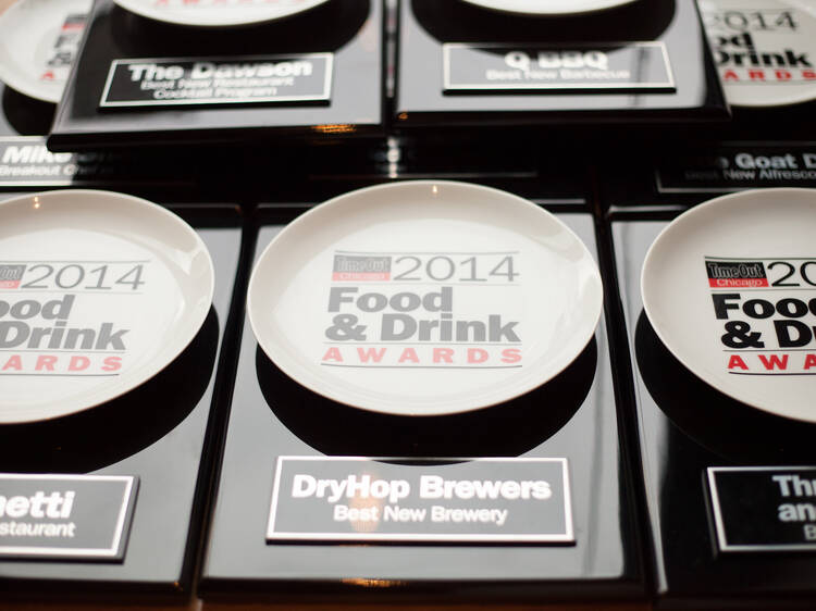 2014 Food & Drink Awards party at DryHop