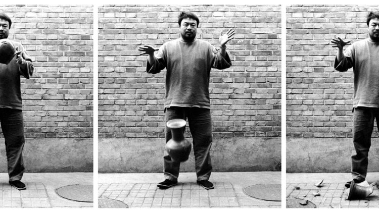 Ai Weiwei (‘Dropping a Han Dynasty Urn’, 1995)