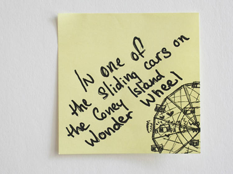 Sticky-note confessions: New Yorkers share 30 weird places they've had sex