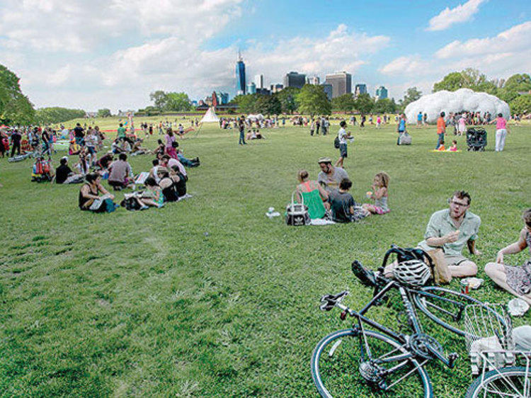 Picnic on Governors Island