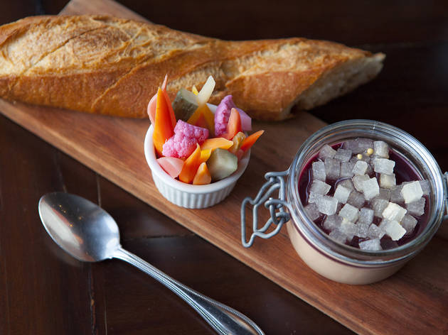 Duck liver mousse at République