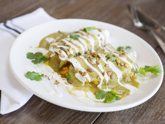 Quesadillas de Calabasa at Gracias Madre
