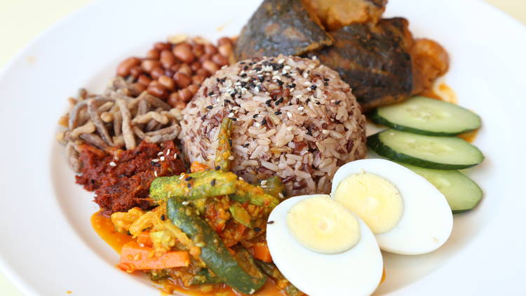 Multigrain nasi lemak by simple life