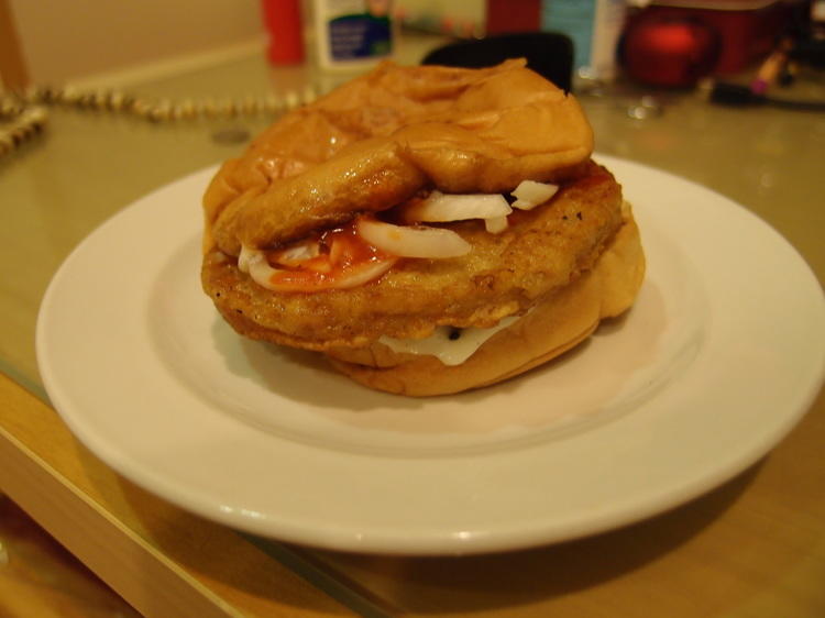 Eat a sloppy Ramly burger by the roadside