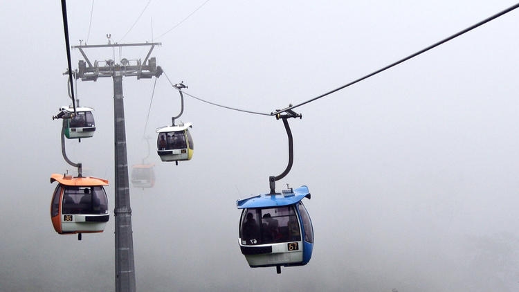 Hang, literally, with Genting Skyway