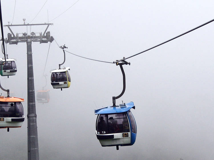 Hang, literally, with Genting Skyway