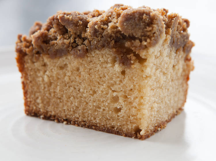 Vanilla malt coffee cake at Lula Cafe