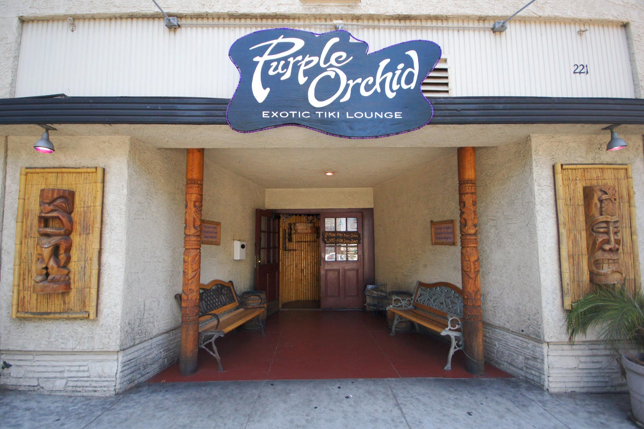 Purple Orchid Bars in El Segundo, Los Angeles