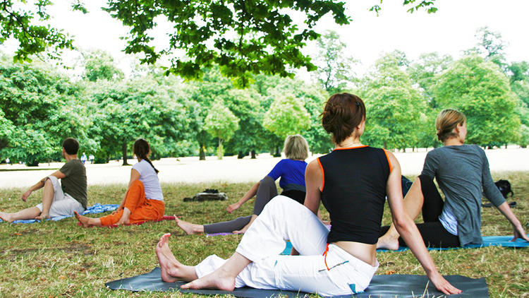 Sunday Yoga in Hyde Park