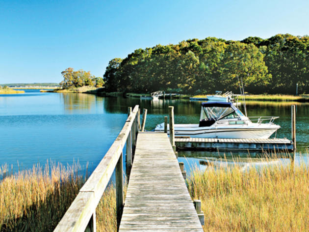 USA NEW YORK LONG ISLAND NORTH FORK CEDAR BEACH POINT A4KHDN