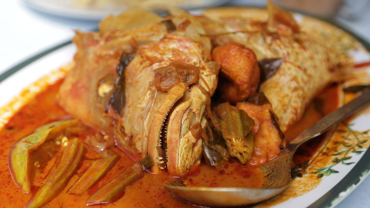 Fish head curry