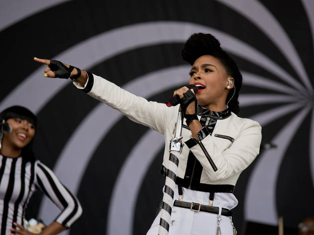 Janelle Monáe Governors Ball 2014 Friday, Janelle Monáe