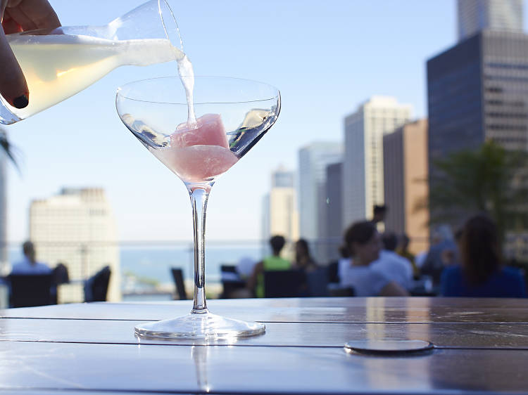 Sip on cocktails with a view