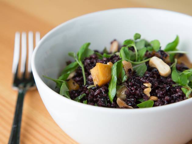 Black rice salad at Superba Food & Bread