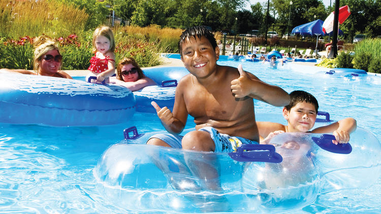 Make a splash at water parks near Chicago