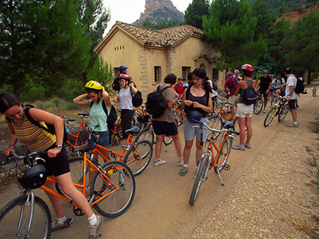 Ciclistas por la Vía Verde Ciclistas por la Vía Verde