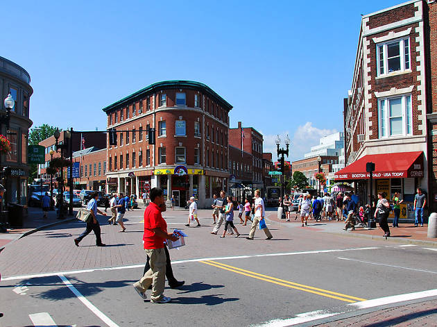 Harvard Square of Boston