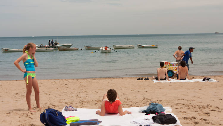 Girls Just Wanna Have (Sun)days at Whispers At Oak Street Beach, Chicago