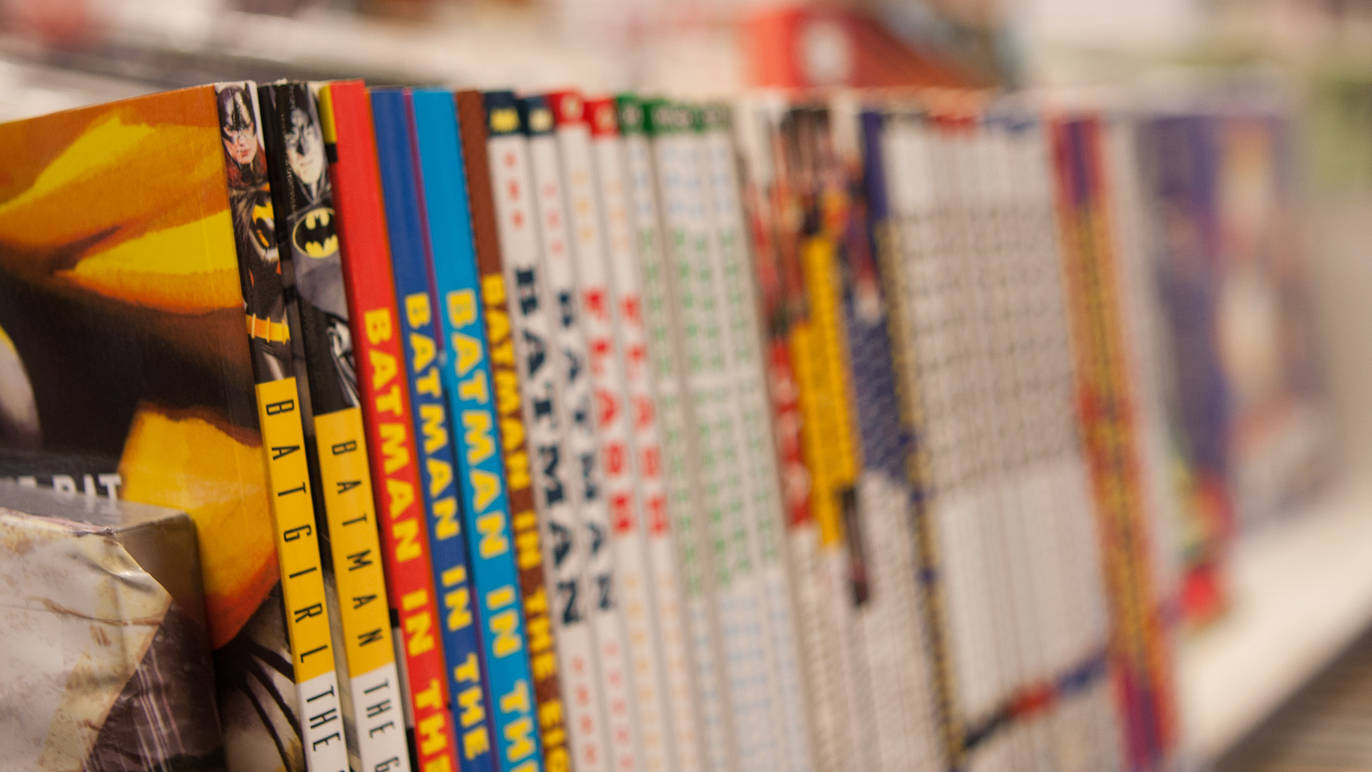 Graham Crackers Comics Shopping in Loop, Chicago