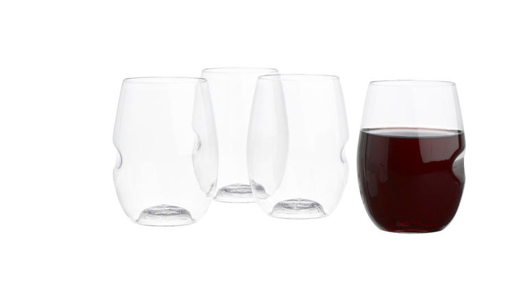 Govino stemless wine glasses (Photograph: Courtesy CB2)