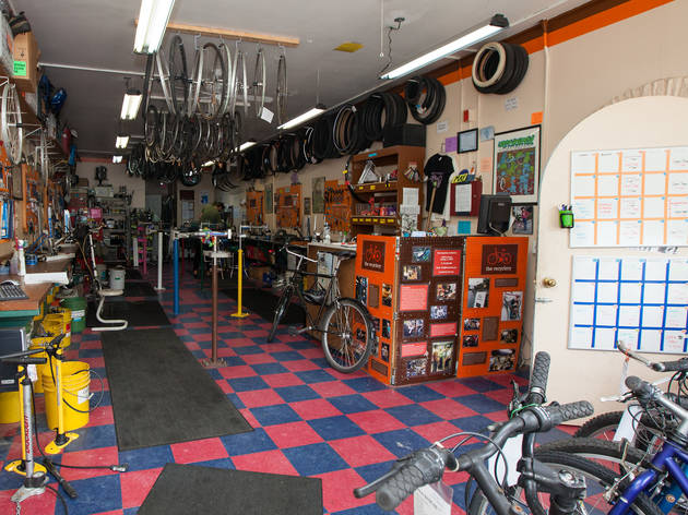 the recyclery bike shop