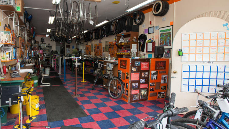 The recyclery bike deals shop