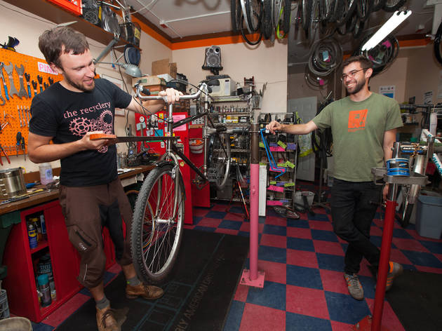 the recyclery bike shop