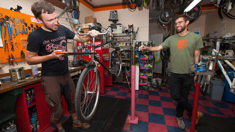 The recyclery bike clearance shop