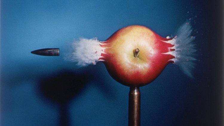 Dr Harold Edgerton ('Bullet through the Apple', 1964)