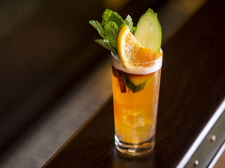 The Pimm’s Cup at the NoMad Bar