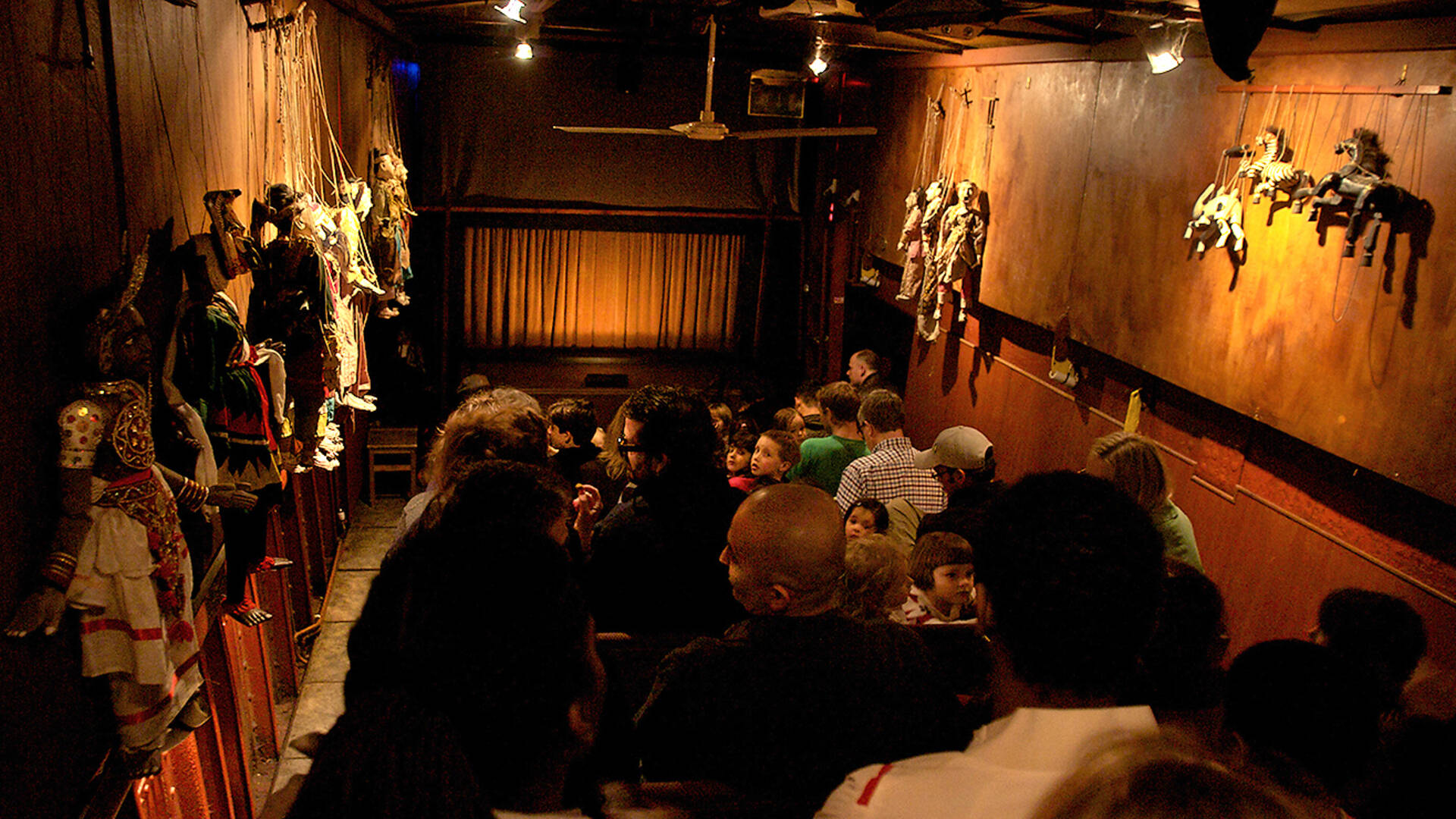 Puppet Theatre Barge Theatre in Little Venice, London